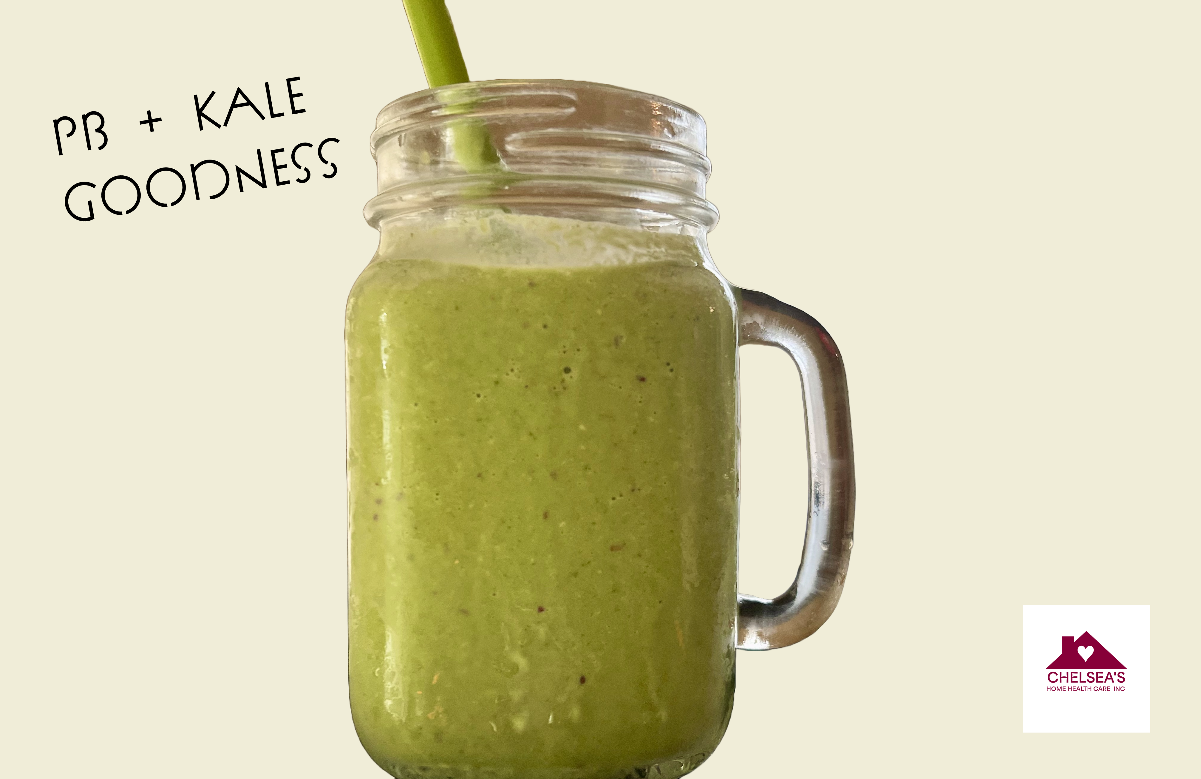 Your New Favorite Treat: This PB + Kale Smoothie